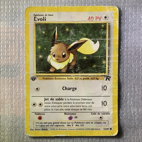 Pokémon jcc wizards évoli - pokémon,