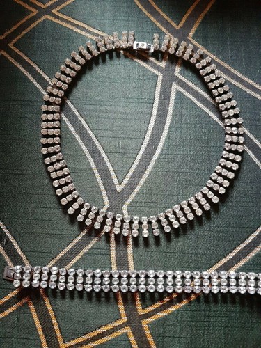 Ancienne parure bijoux - parure,