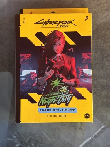 Cyberpunk tcg starter deck the - starter,