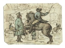 Intéressant  Dessin équestre