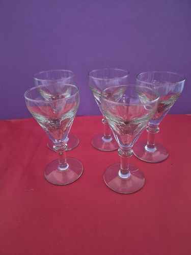 Lot verres bistrot anciens - verres,