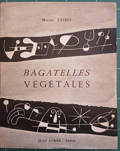 Michel leiris bagatelles - michel,