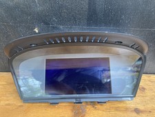 04-10 BMW E60 530i 525xi 645Ci Dash Center Navigation Screen Monitor Display OEM