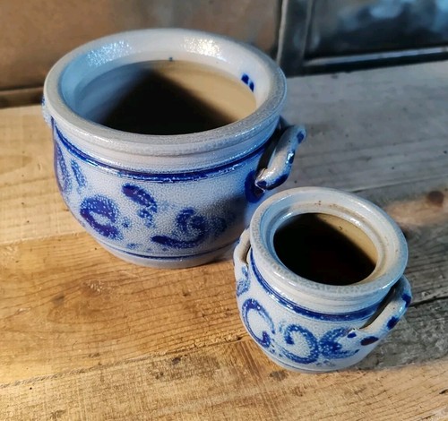 Lot petit pot grès alsace - pot,