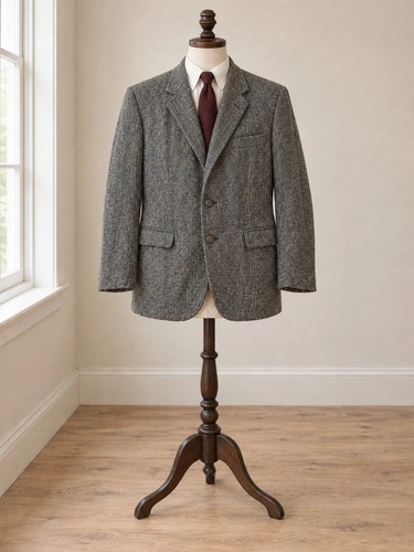 Blazer harris tweed homme - tweed,