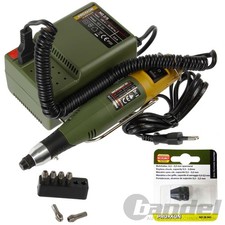Proxxon Feinmeuleuse Micromot 60 12V Alimentation + Mandrin À Trois Mors