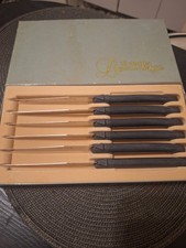 Ancien Coffret 6 Couteaux De