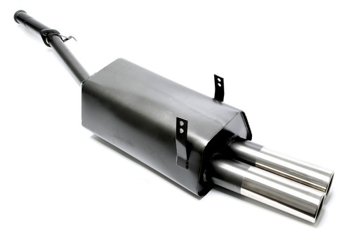 Silencieux sport 2x76mm pour - silencieux,