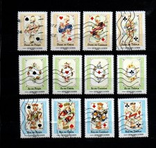 Rare série complète de 12