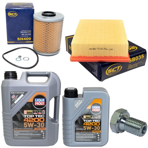 Huile moteur set - de, filtres