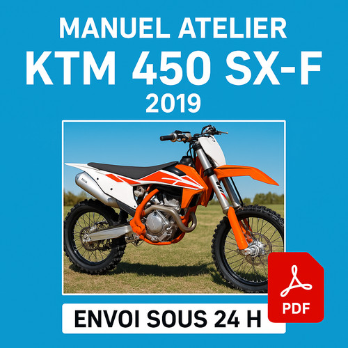 Manuel atelier ktm 450 - 450, f