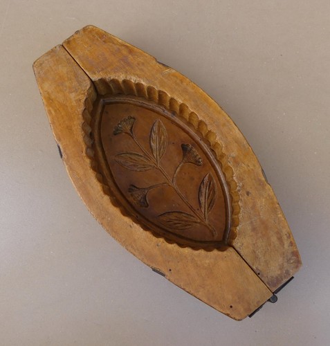 Ancien moule beurre bois - ancien,