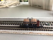 MARKLIN MINI CLUB Échelle Z : WAGON BI FOUDRE À GUÉRÎTES