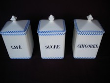 Belle série de 3 grands pots