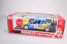 LJ767 ANSON 30349 1/18 1:18 Renault Maxi Megane WRC 1 Climent Munoz Blue Yellow