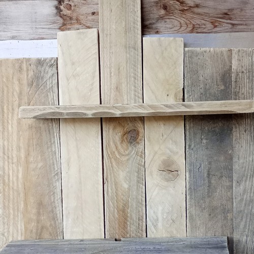 étagère murale bois 50x55 - bois,