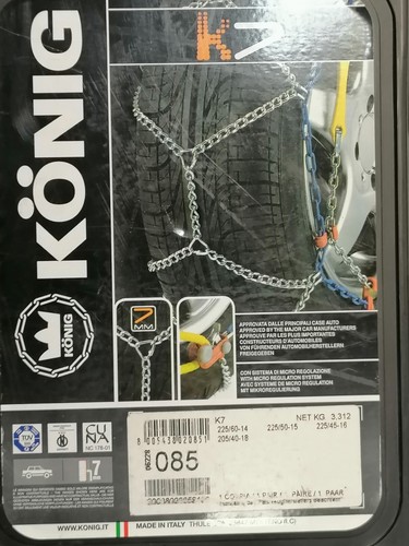 Chaine neige könig - ck7, 085