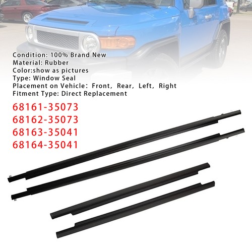4pcs window moulding - 4pcs,