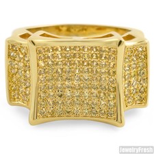 18K Gold Finish Canary Large