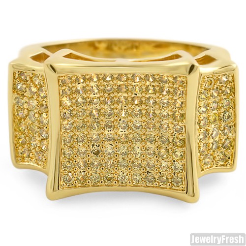 18k gold finish canary - finish, large