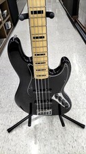 (Fender American) Deluxe Jazz Bass N3 Noir 2010 USA 5 cordes guitare basse él...
