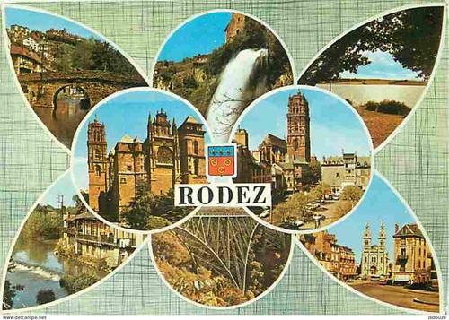 Postcard rodez - postcard,