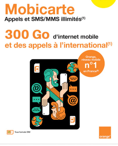 Carte sim orange - carte, mobicarte