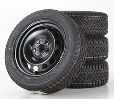 VW Golf 7 & Sportsvan Roues D'Hiver Dunlop Jantes 16 Pouces Acier 5Q0601027BS