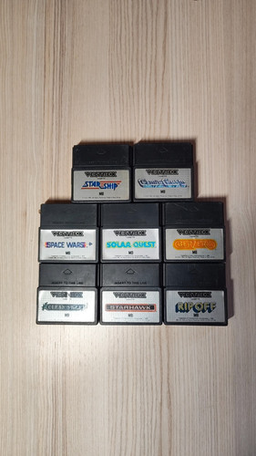 Lot jeux vectrex - lot, mb/cge