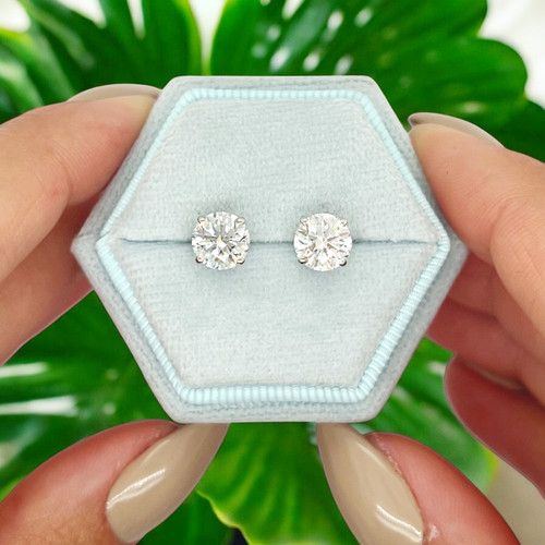 Boucle oreille diamant or - d'oreille,