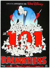 LES 101 DALMATIENS Affiche Cinéma Originale Roulée 53x40 Movie Poster DISNEY
