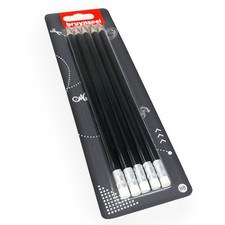 Bruynzeel sans Gluten Hb Graphite Crayons avec Caoutchouc Pointe - Paquet De 5