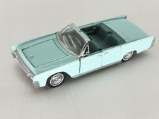FRANKLIN MINT 1/43ème LINCOLN CONTINENTAL 1961 BLEU CIEL  +++