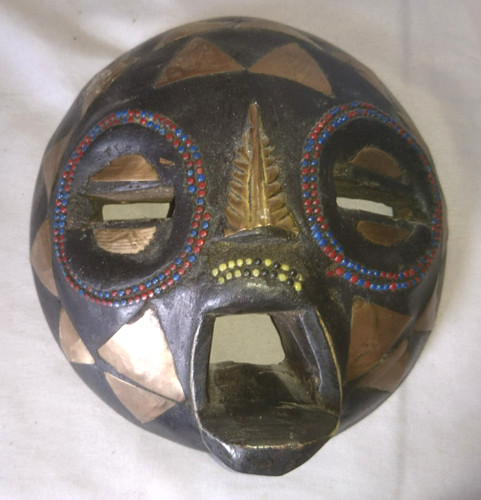 Ancien beau masque - masque, lune