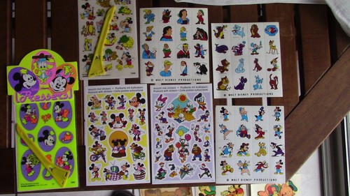 Walt disney lot stickers - walt,