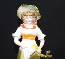 Biscuit Bergère 3883 Germany Antique Shepherdess Figurine