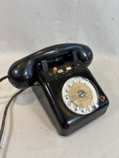 Antique Vintage Metal Dial Phone