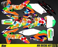Kit Déco Moto pour / Mx Decal Kit for Ktm SX / SX-F - Splatoon