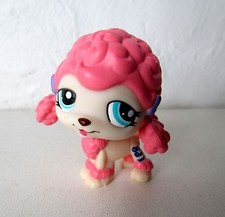 Petshop chien caniche rose