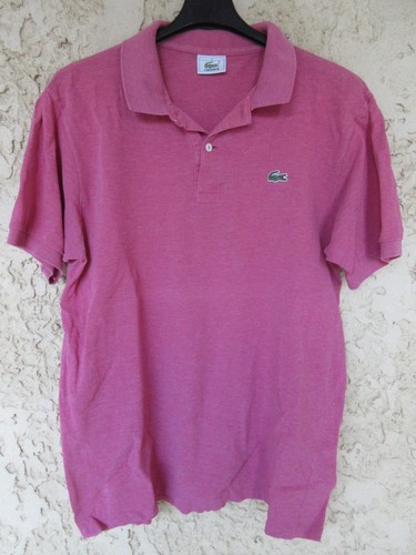 Polo lacoste devanlay rose - polo,