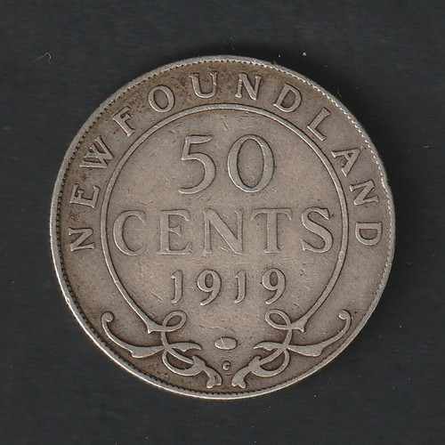 Cents argent terre neuve - 50, argent,