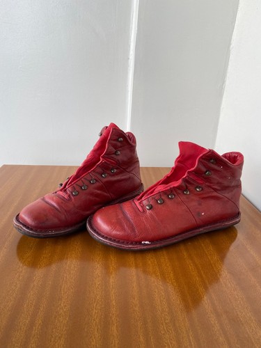 Trippen alpin red leather lace - alpin,