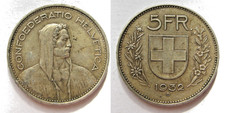 Suisse - Pièce de 5 francs -