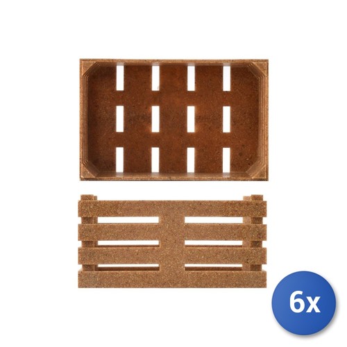 Paniers plastique - 6x,