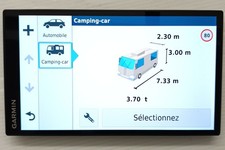 GPS GARMIN CAMPER 770 LMT D