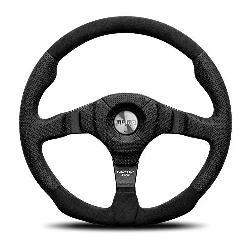 Volant cuir momo fighter - cuir,