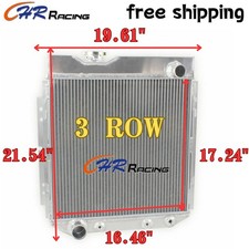 3 row Aluminum Radiator for
