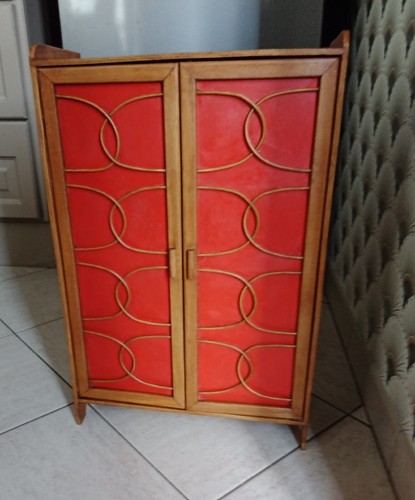Ancienne armoire poupée - ancienne, de