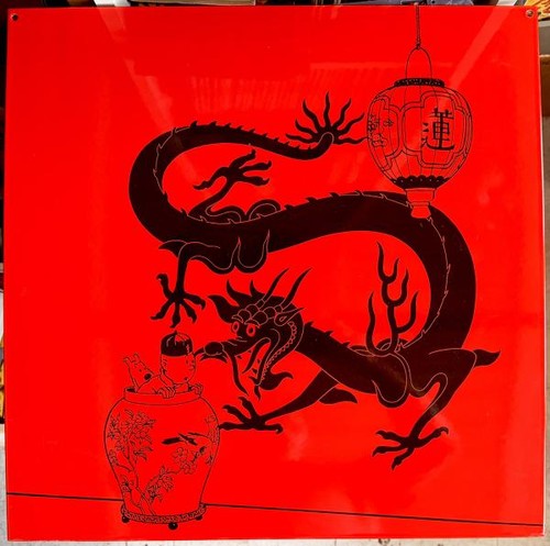 Tintin plaque - (divers),