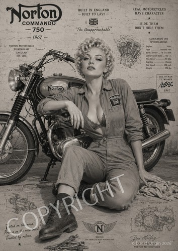 Photo pin moto norton - a4,